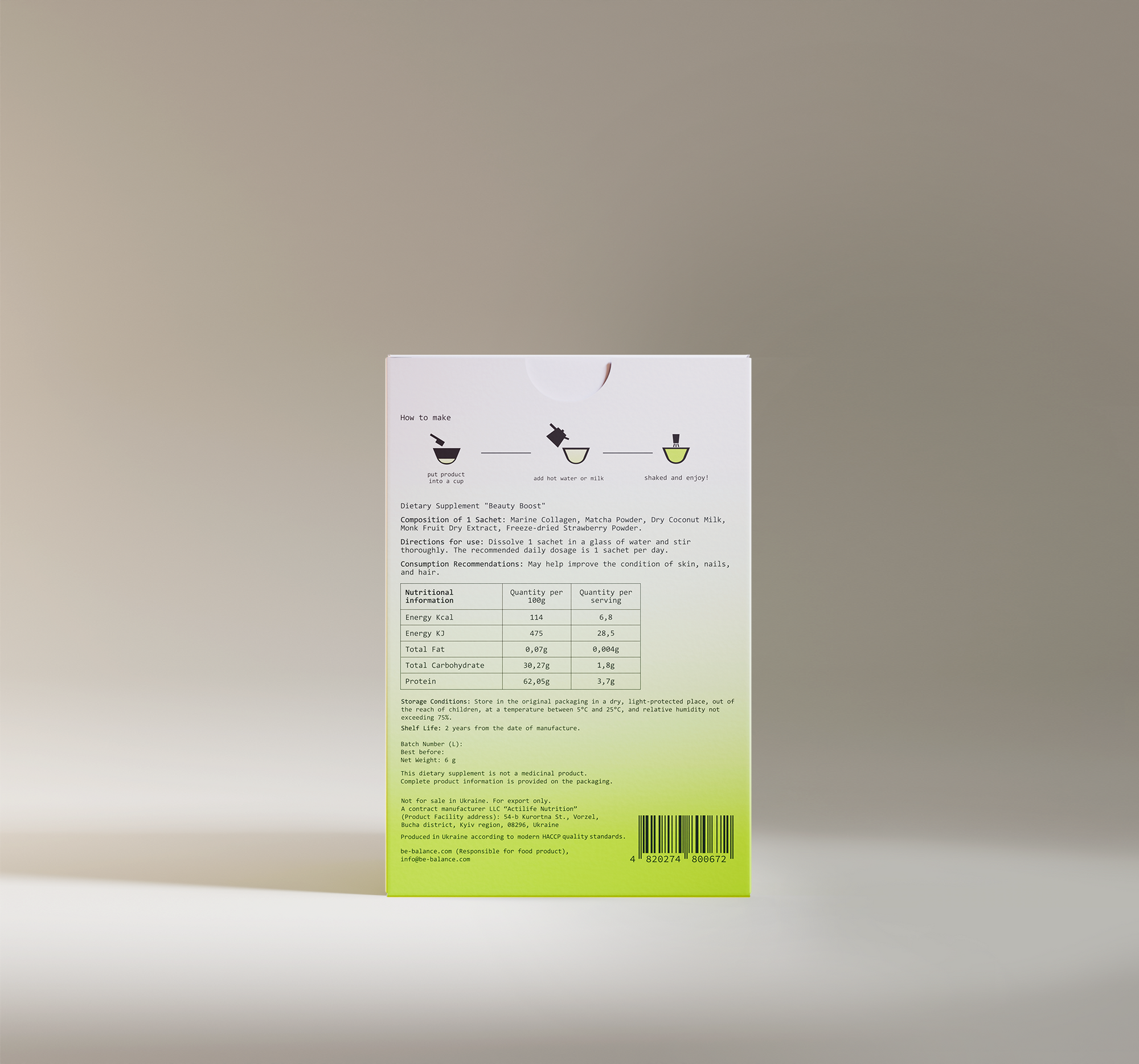 matcha collagen